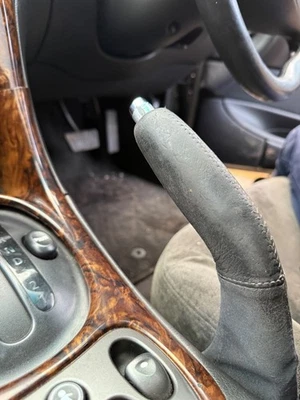 Holden 2001 WH Statesman Series 2 Leather Handbrake Cover Handle - image 1 of 4