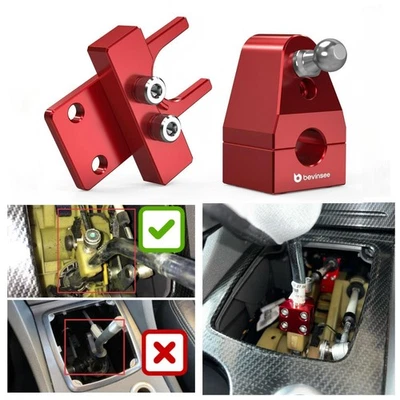 Quick Shift Short Gear Change Race Shifter Kit Rouge For Ford Focus RS ST225 MK2 - Photo 1/4