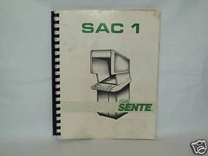 SAC 1 Arcade Game Manual Original - Picture 1 of 1