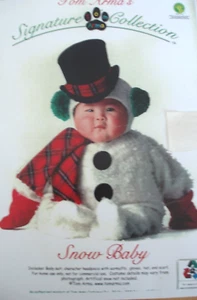 SNOW BABY CHILDREN'S COSTUME / OUTFIT BY TOM ARMA SIZE 3 - 4 YEARS - Picture 1 of 4