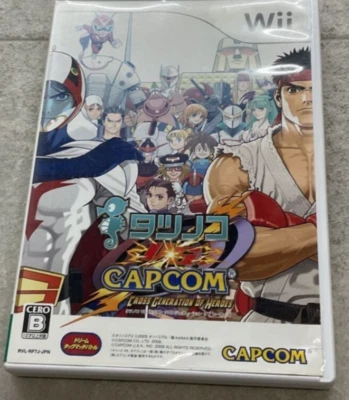 Tatsunoko VS. CAPCOM Nintendo Wii Capcom NTSC-J (Japan) Japanese version - Image 1 of 3