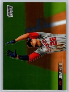 Stadium Club 2021 cromado #220 Juan Soto Washington Nationals - Imagen 1 de 2