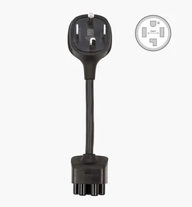 Tesla Motors NA 14-50 Nema Mobile Connector Adapter Black 250V New Open Box - Picture 1 of 7