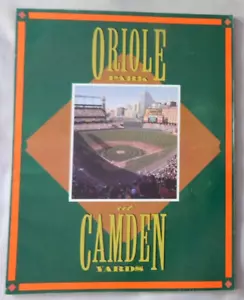 1992 Baltimore Orioles Vs Seattle Mariners MLB Program - Picture 1 of 2