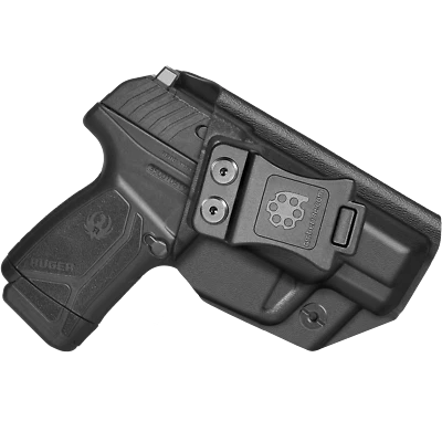 Amberide IWB Kydex Holster Fit: Ruger Max-9 Pistol Inside /Outside Waistband - Image 1 of 4