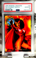 1994 Marvel Universe '94 Flair #35 The Scarlet Witch PSA 10 💎 GEM MINT!!!!!!!!!