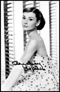 Audrey Hepburn, Autographed, Cotton Canvas Image. Limited Edition (AH-15) x - Picture 1 of 1