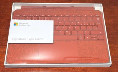 Brand New Microsoft Surface Go Signature Type Cover Red French KCS-00085 - Image 1 of 2