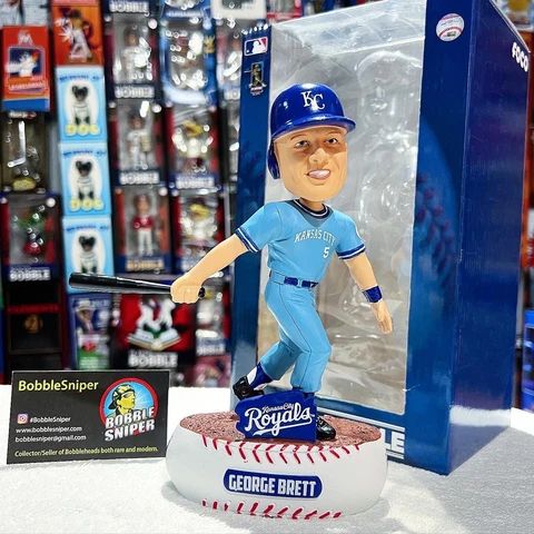 GEORGE BRETT Kansas City Royals "Baller Series" Special Edition MLB Bobblehead Cover