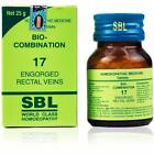 SBL Bio Combination 17 Engorged Rectal Veins Bleeding Piles Fissures 25g 