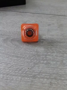 35- BAGUE JEUNE CREATEUR 23EME FUSION  EN VERRE INDUSTRIEL TRES CLASSE ET CHIC - Picture 1 of 4