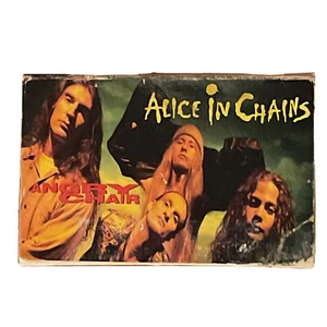 Alice In Chains Angry Chair Single 1992 Rare Cassette Columbia Cardboard Case - Picture 1 of 12