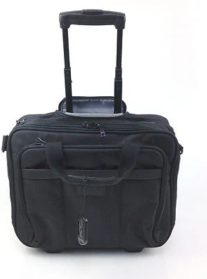 IT International Traveller 轮式手推车笔记本电脑保护壳-黑色 — 第 1/2 张图片