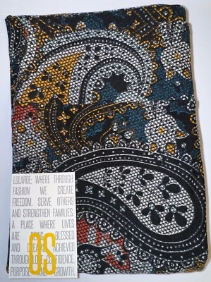 NUEVO Leggings LuLaRoe OS (2-10) Negro Azul Rojo Dorado Blanco Paisley Foto 1 de 4