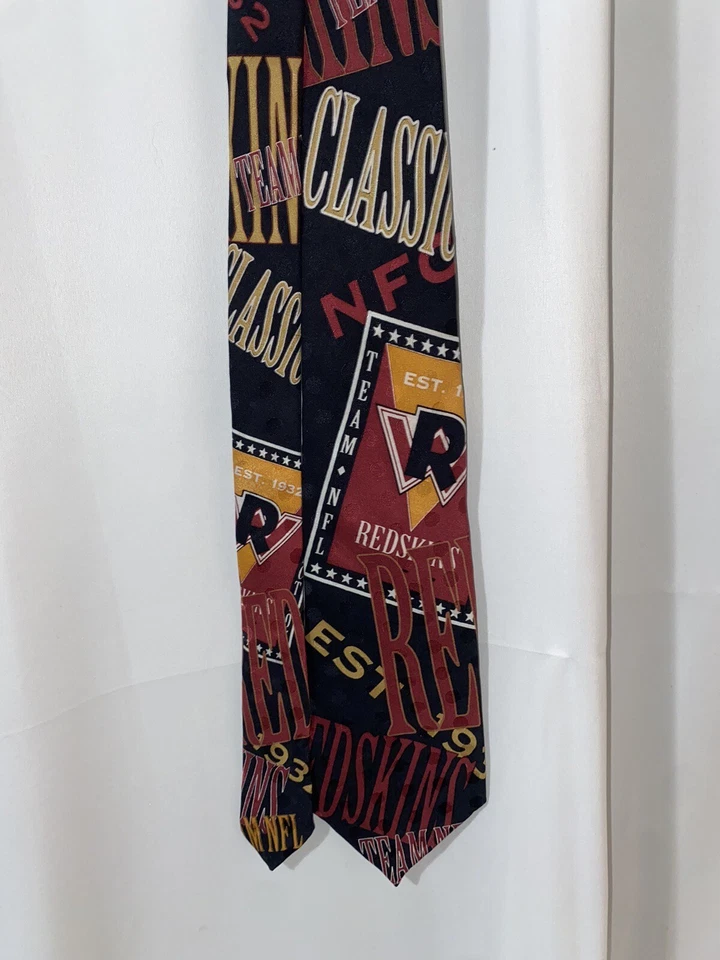 Corbata de Colección Washington Redskins Fútbol NFL Hombres 100% Seda Hecha en EE. UU. Foto 1 de 4