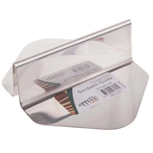 Appetito Stainless Steel Sandwich Guide Premium High Quality Dishwasher Safe - Picture 1 of 2