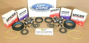 1998-04 F250 F350 Excursion Front Axle Seal Greaseable U Joint Thrust Washer Kit - Picture 1 of 6