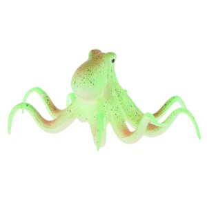 Night Fluorescent Simulation of Marine Octopus Office Aquarium Decorations - Picture 1 of 7