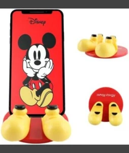 *Neu* Disney Mickey Mouse Handy Ständer Halter und wiederverwendbarer Griff Aufkleber  - Bild 1 von 3