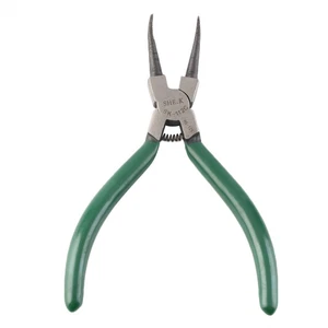 New 5 Internal Bent Needle Tip Nose Circlip Snap Ring Plier Cutter Tool WS - Picture 1 of 5