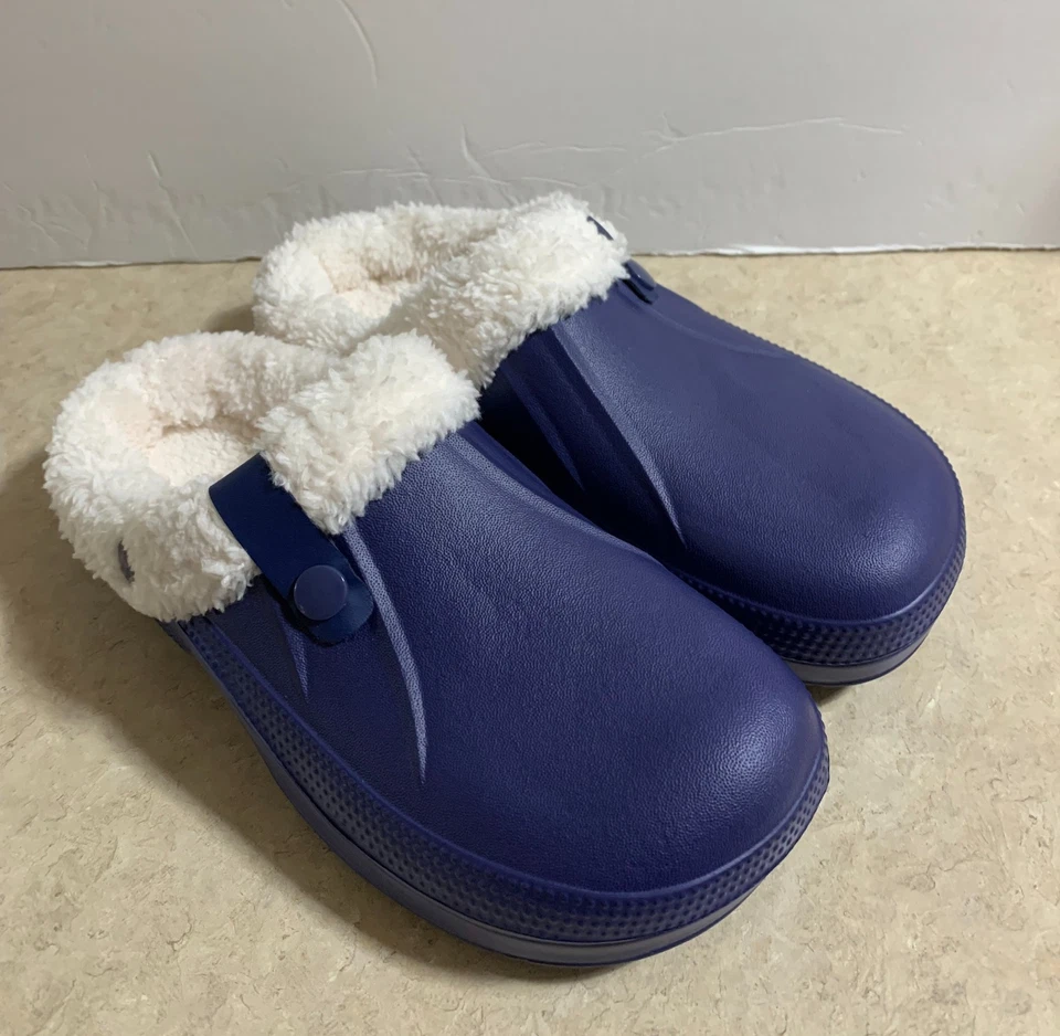 Kooba Women's Clogs Shoes Slip On Removable Fur Lined New Size M Lightweight - Изображение 1 из 4