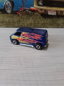 Hot Wheels Redline Sugar Van blau mit Flammen REDONE - Bild 1 von 5