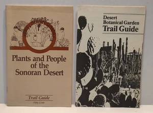 Botanical Garden and Sonoran Desert Trail Guide Phoenix AZ Native Vintage Set - Picture 1 of 10