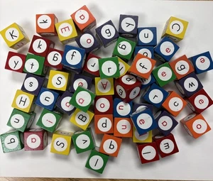 Alphabet Cube Game Education Teaching Phonics - Picture 1 of 6