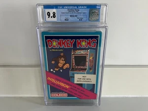 Donkey Kong (Intellivision) CGC 9.8 NS New Sealed Graded WATA VGA PSA 1st Print! - Picture 1 of 4