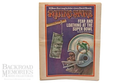 Vtg (1974) Feb. 28th "Rolling Stone" Magazine (#155), Straight Arrow Publishers - Image 1 of 3
