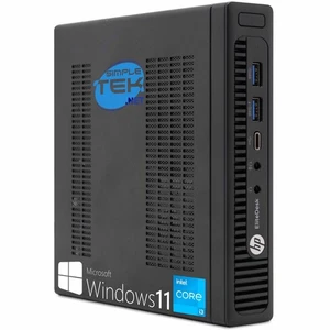 PC DESKTOP FESTNETZ MINI NUC HP 800 G2 i3 6100 WINDOWS 11 8GB SSD 240GB M.2 120GB - Bild 1 von 6