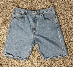 Levis 505 Jeans Shorts Herren 36 Hellblau Denim Jorts 90er Y2K Mode - Bild 1 von 10
