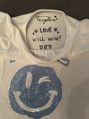 Frogbox Goes Princess T Shirt LOVE Gr. M / L Neu - Bild 1 von 4