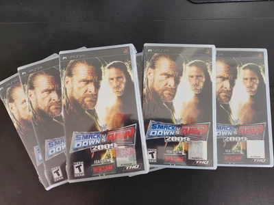 WWE Smackdown Vs RAW 2009 psp CIB Brand New never been opened - Image 1 of 4