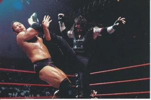 The Undertaker vs. The Rock 1999 WWF WrestleMania Live Photocards Card #27 - Picture 1 of 1