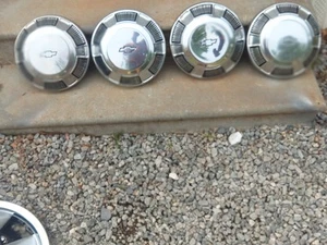 4 1968 - 70 CHEVY CAPRICE, IMPALA, BEL AIR, BISCAYNE POVERTY DOG DISH HUBCAPS - Picture 1 of 12