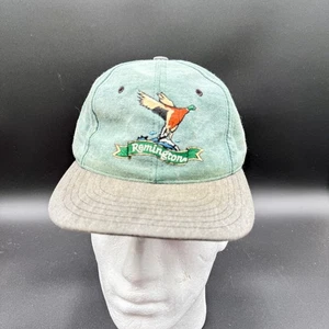 Vintage Remington Hat Cap Embroidered Duck Hunting Shooting 90s Strapback - Picture 1 of 4