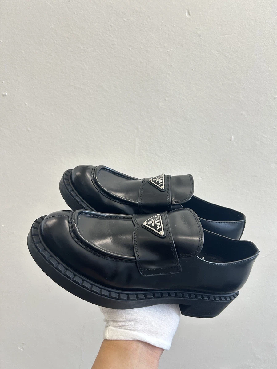 女式Prada 乐福鞋，女士高跟鞋| eBay