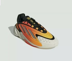 Adidas Ozelia Sz 9 Sunset Orange Yellow Shoes Core Black 700 G54894 - Picture 1 of 4