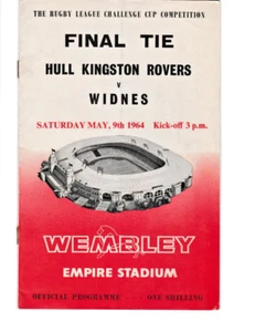1964 Final Tie Hull Kingston Rovers V Widnes, Wembley Empire Stadium 1964 - Picture 1 of 1