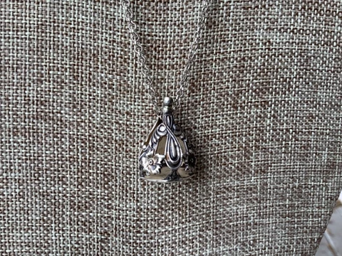 Antique Victorian SS UGA Georgia Bulldogs Watch Fob Pendant on 28” Necklace Cover