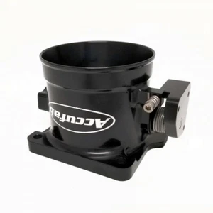Cuerpo acelerador Accufab 90 mm negro recubierto de polvo Mustang 5,0 L 302 lx GT Cobra F90BK - Imagen 1 de 1