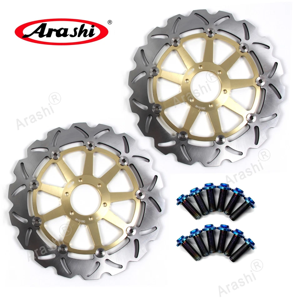 Arashi Front Brake Disc + M8 Bolts For Ducati MONSTER 800 2003 2004 / 748 R 2000 - Image 1 of 4