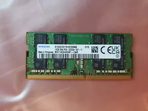 Samsung 16GB (1 x 16GB) PC4-3200AA DDR4 Laptop Ram Memory M471A2K43DB1-CWE - Picture 1 of 1