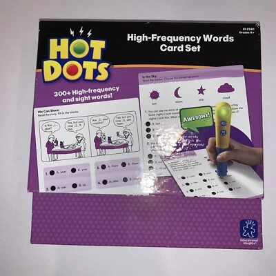 Educational Insights Hot Dots High Frequency Word Set 2340 (Pen Sold Separately) - Image 1 of 4