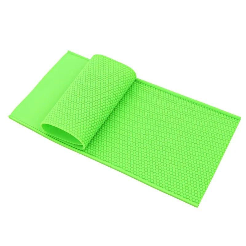 Hoja de base de máquina de cera flexible molde de panal de cera molde de cera de silicona para apicultura Foto 1 de 4