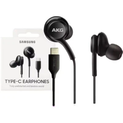 For OEM Samsung Galaxy S20 S21 S22 Ultra Note9 10 Plus AKG Earphones Type C Plug - Image 1 of 4