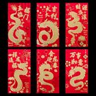 36 PCS Cartoon Dragon Hot Stamping Envelopes Large New Year Red Envelope