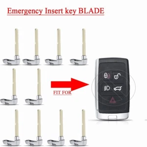 10pc* Remote Key Blade For Land Rover Range Rover Discovery Emergency Insert key - Picture 1 of 4