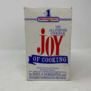 JOY OF COOKING Cookbook Box Set Volume 1&2 Paperback - Imagen 1 de 8